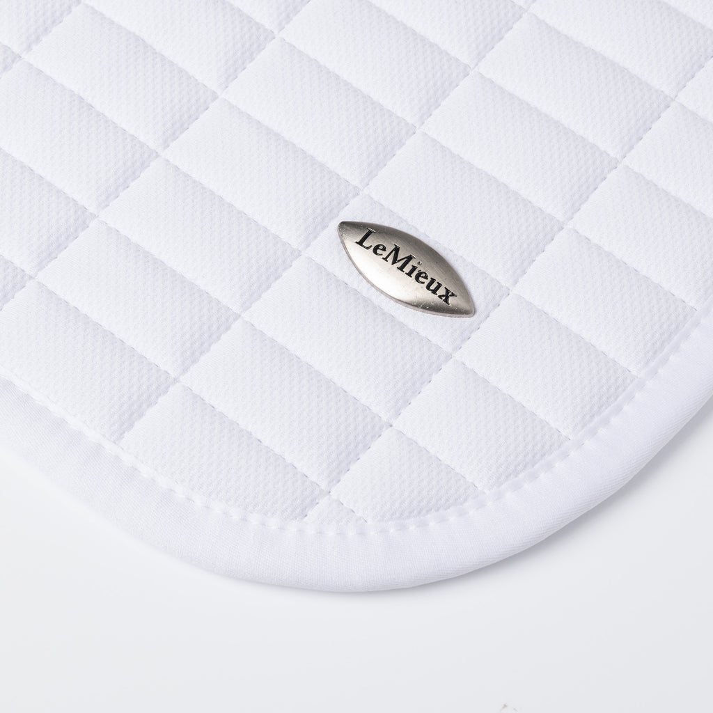 LeMieux 3D Mesh Self-Cool Eurojump Square - White