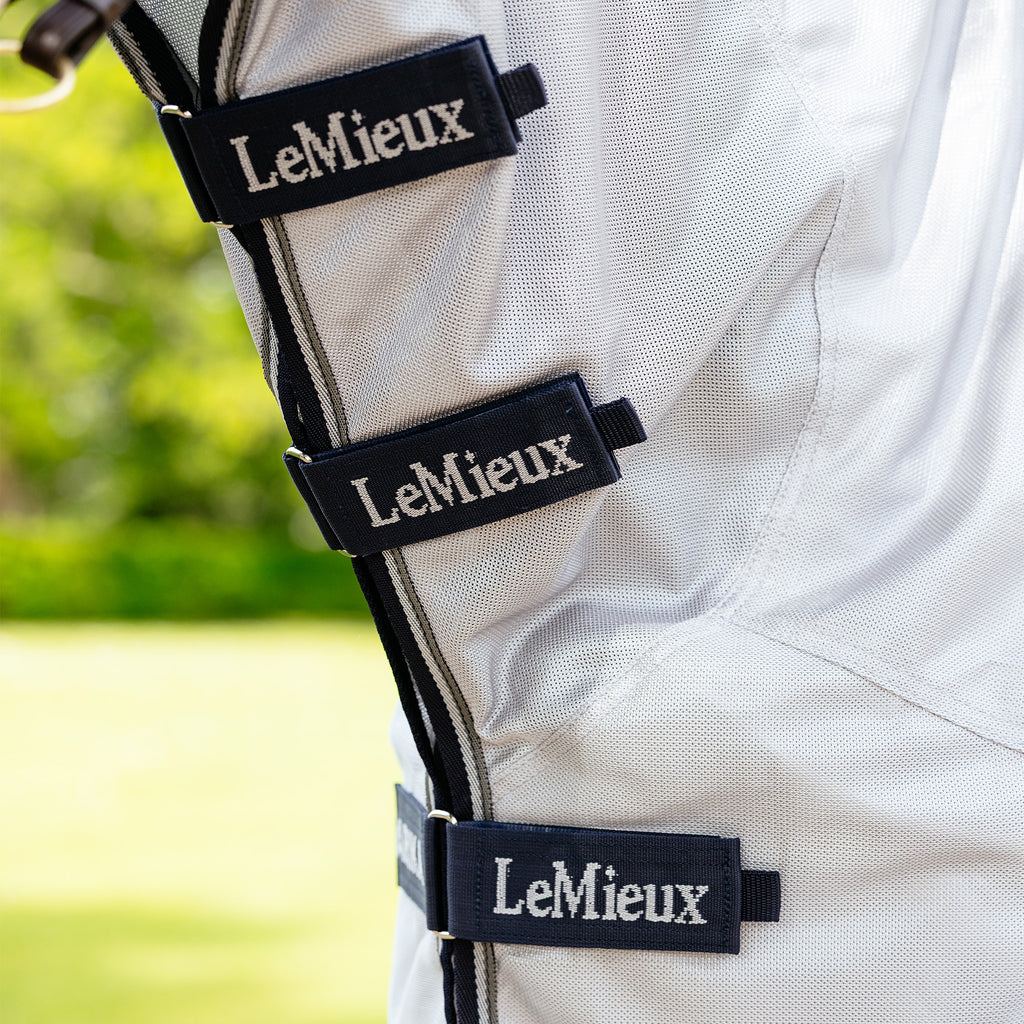 LeMieux Ride on Fly Rug - Grey