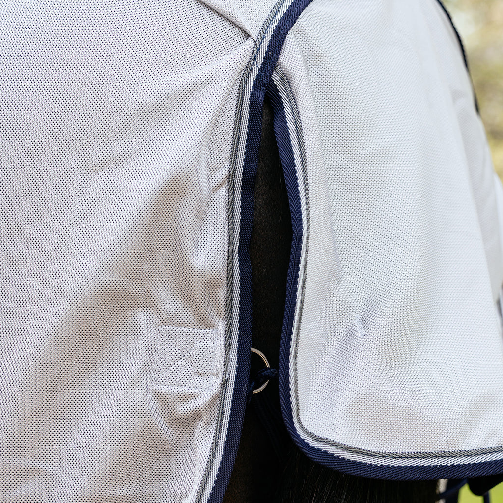 LeMieux Ride on Fly Rug - Grey