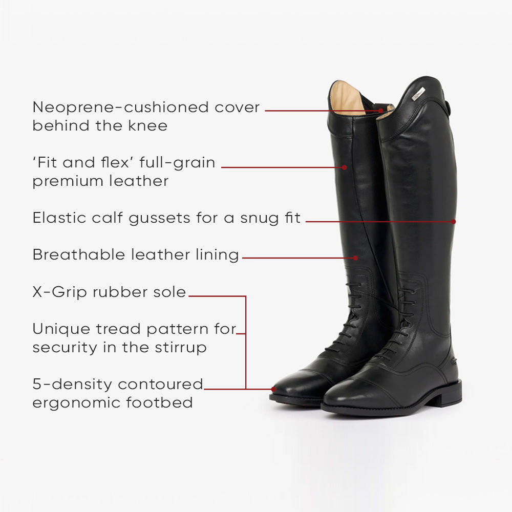 LeMieux Junior Field Riding Boots - Black