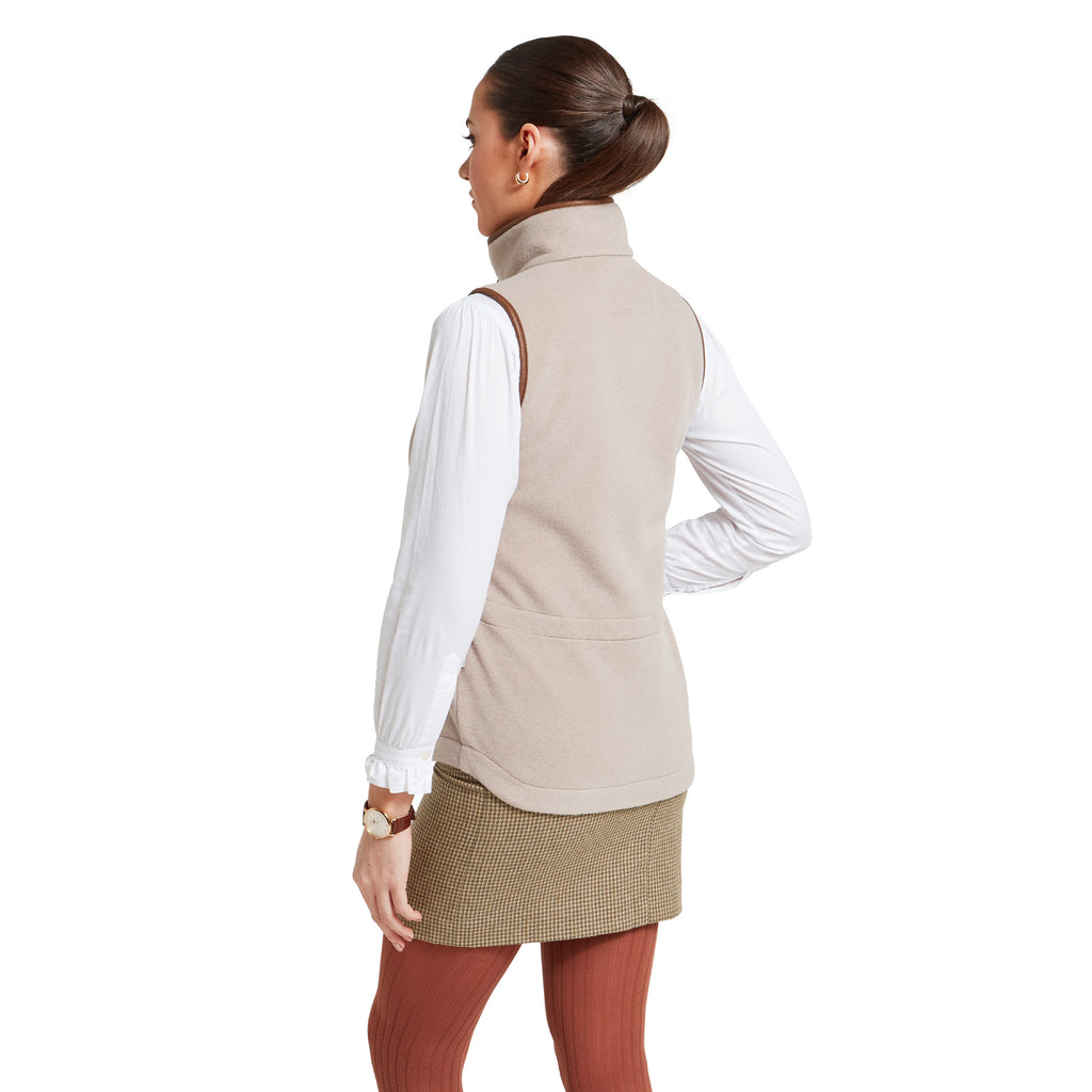 Schoffel Ladies Lyndon II Fleece Gilet - Mushroom