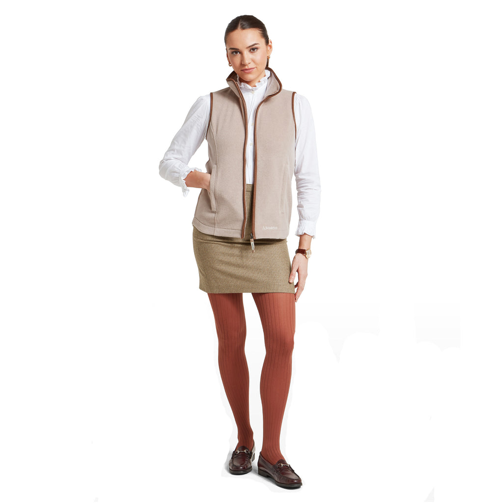 Schoffel Ladies Lyndon II Fleece Gilet - Mushroom