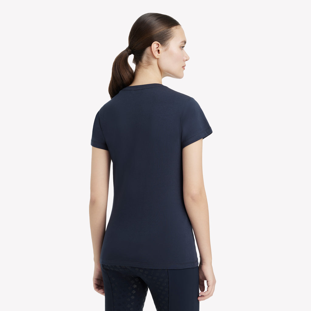 LeMieux Ladies Classique T-Shirt - Navy
