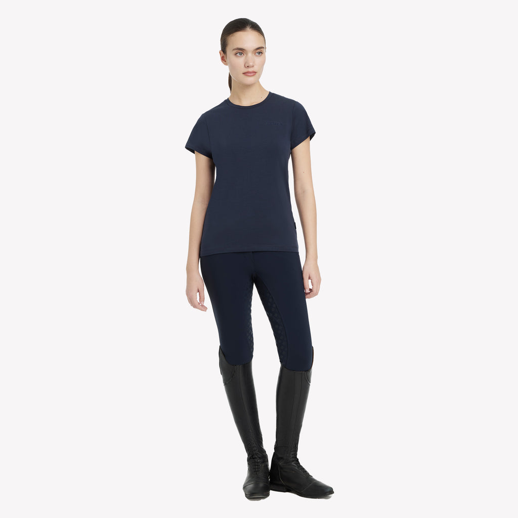 LeMieux Ladies Classique T-Shirt - Navy