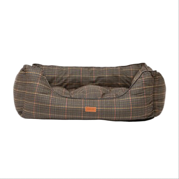 Joules Henson Check Box Bed