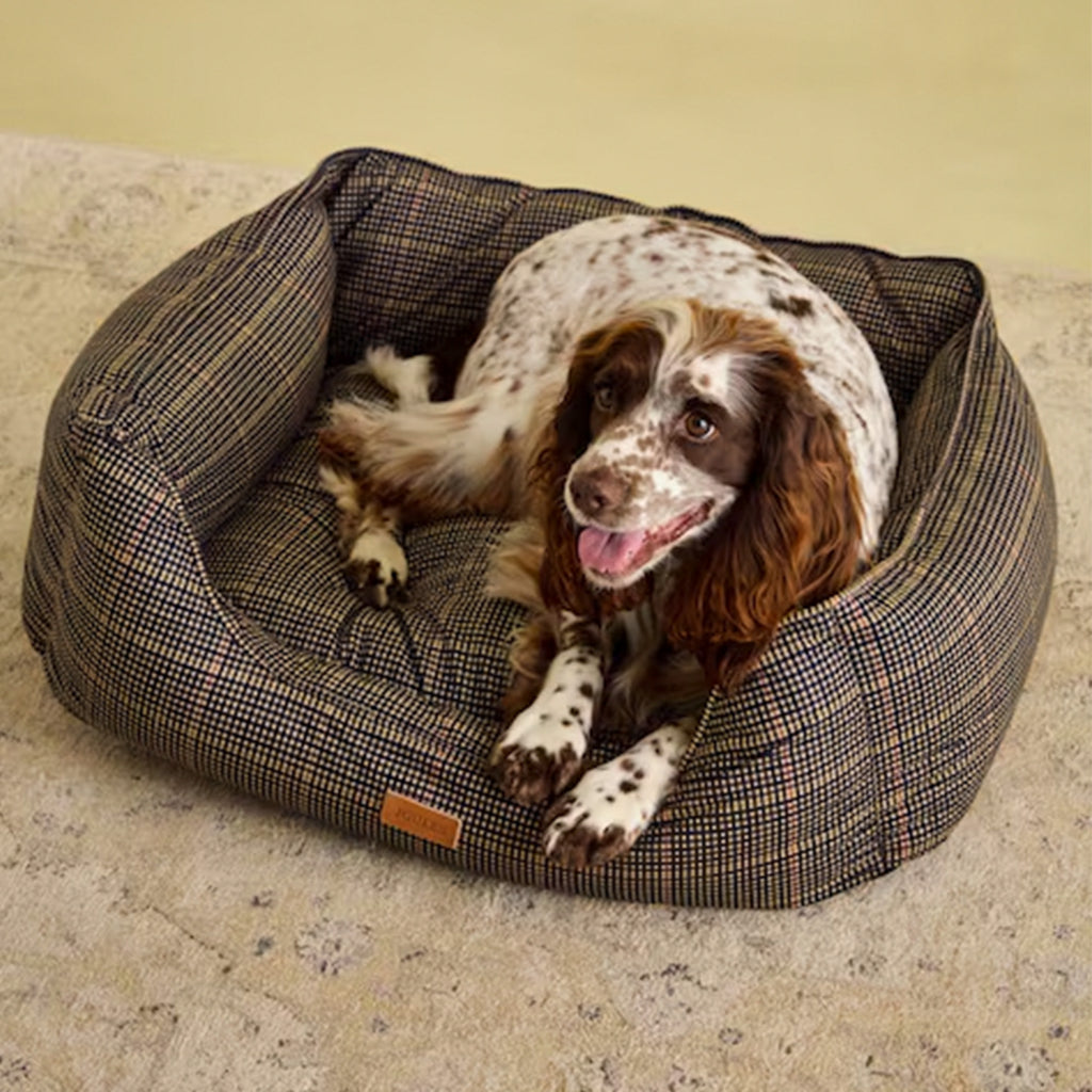 Joules Henson Check Box Bed