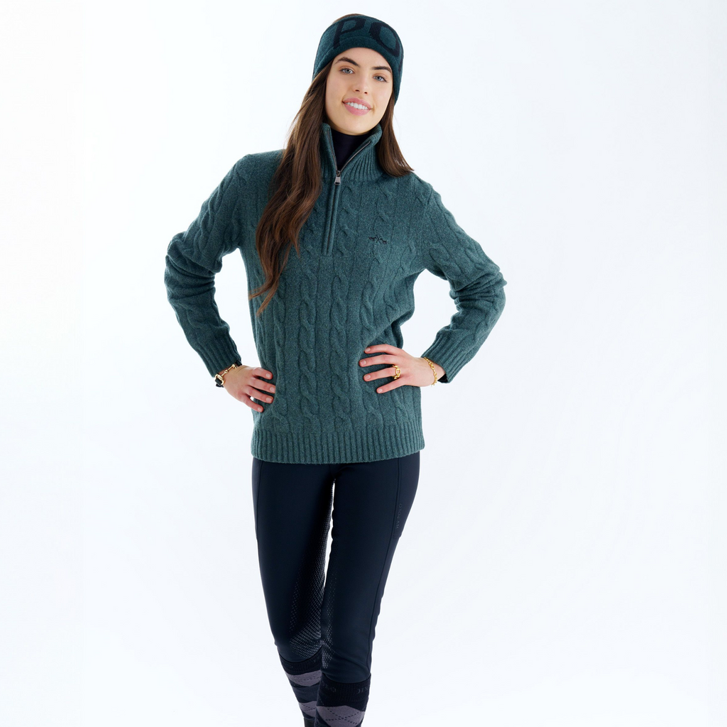 HV Polo Ladies Dunya Pullover - Duck Green
