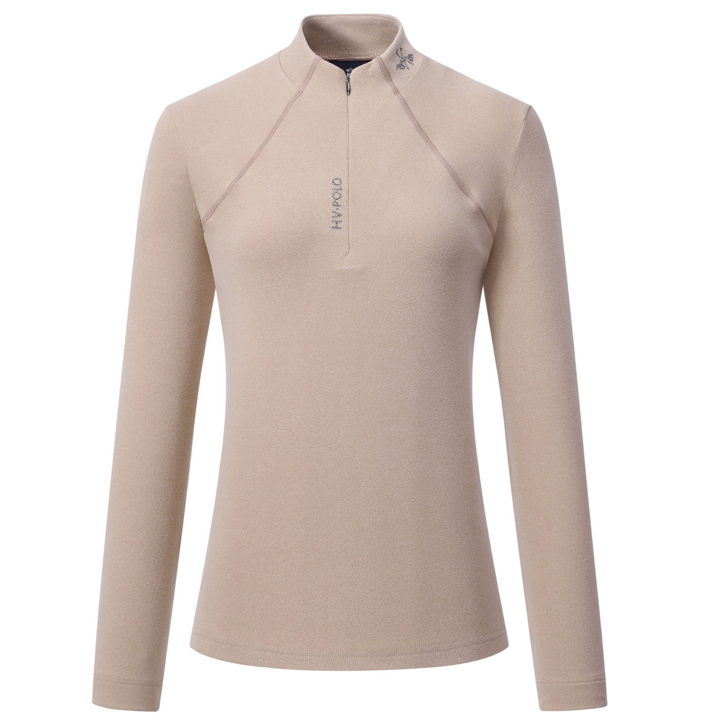 HV Polo Ladies Floria Top - Natural Heather