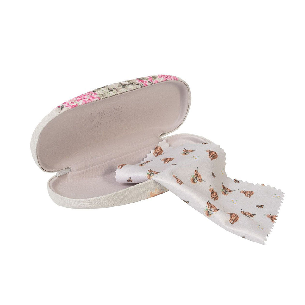 Wrendale Just for Moo Cow Glasses Case