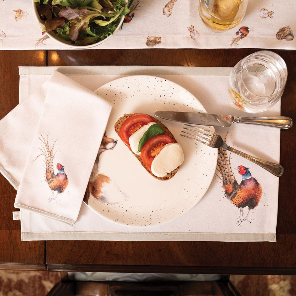 Wrendale Woodland Everyday Fabric Placemats - 4 Pack