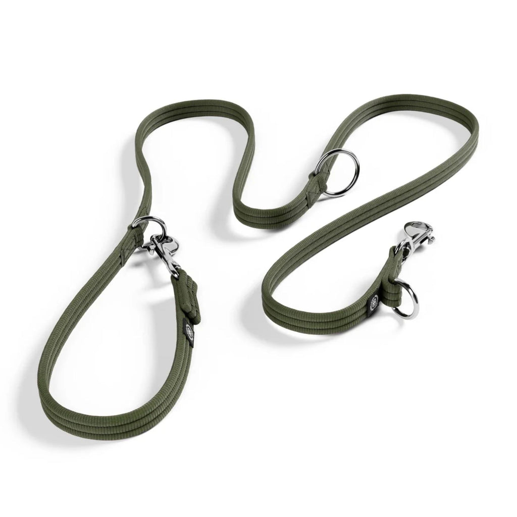 BullyBillows Double Ended Training Lead - Khaki