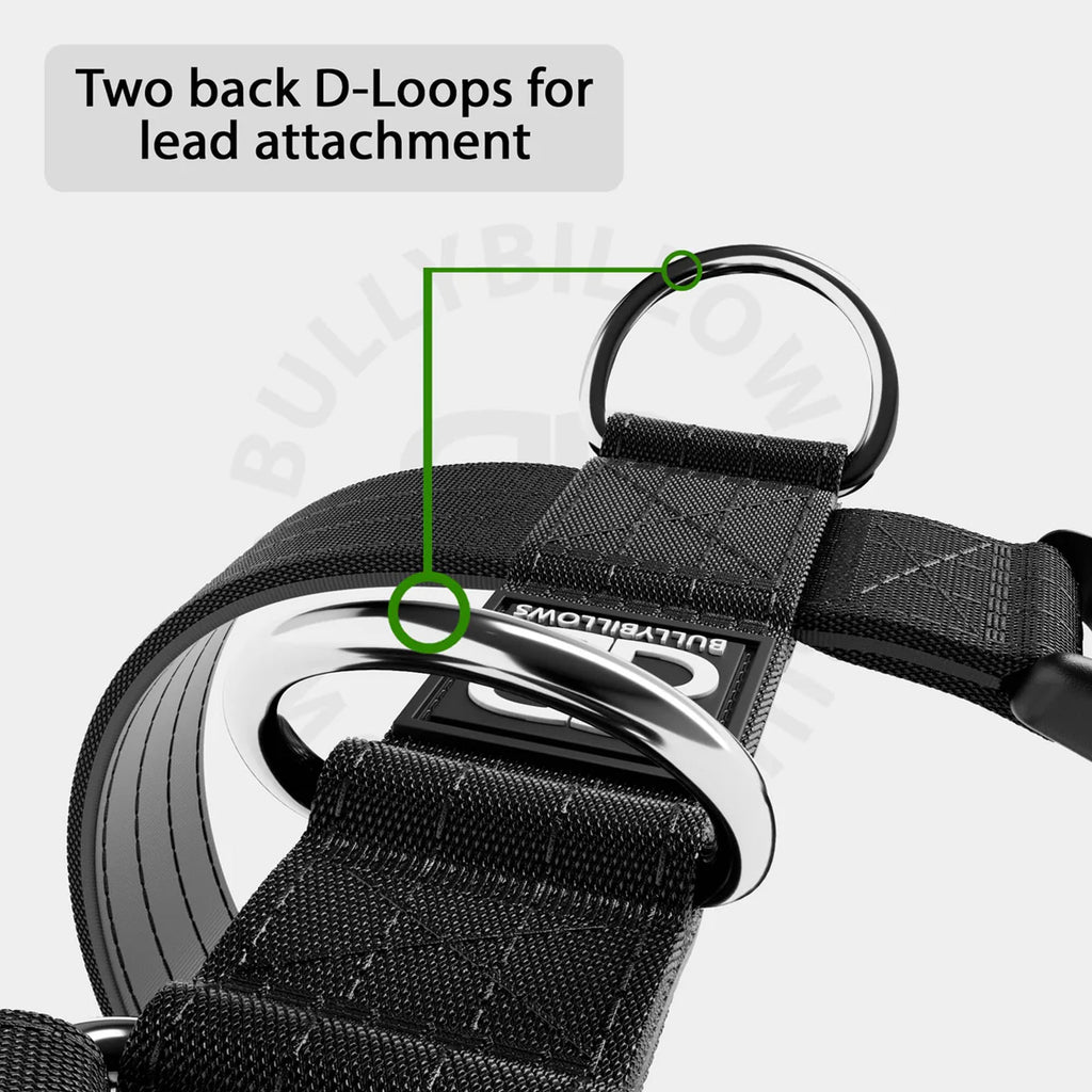 BullyBillows TRI-Harness - Black