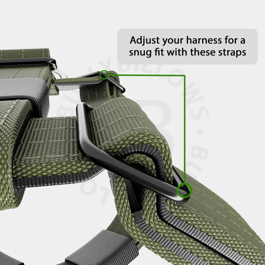 BullyBillows TRI-Harness - Khaki
