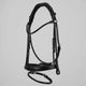 Premier Equine Finetti Rolled Leather Snaffle Bridle - Black