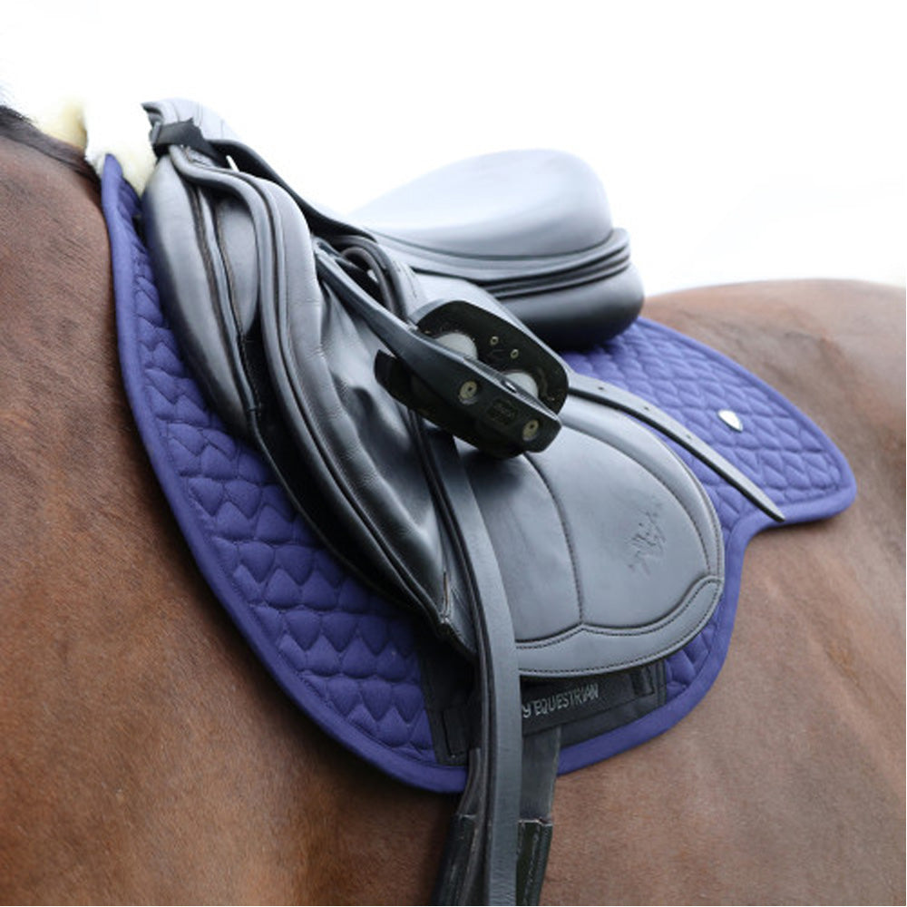 Hy Equestrian ProReaction Shield Close Contact Saddle Pad - Navy