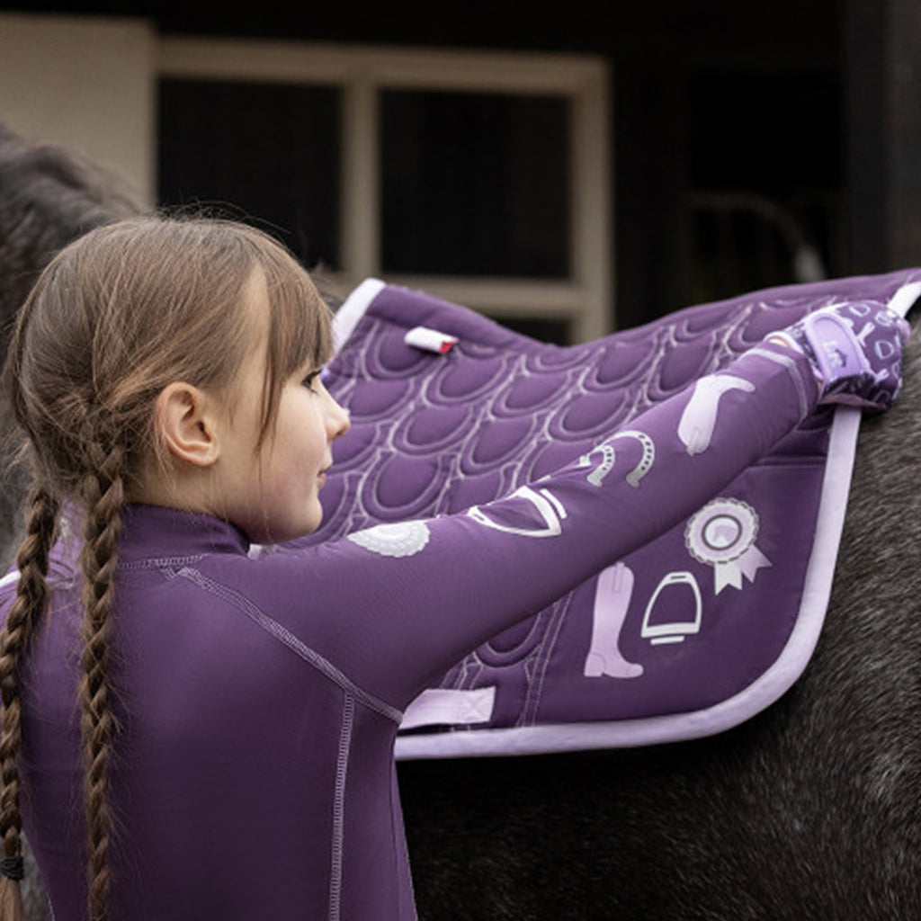 Giddy Up Gymkhana Saddle Pad By Little Rider