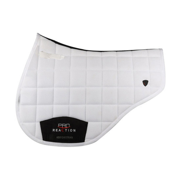 Hy Equestrian ProReaction Shield Close Contact Saddle Pad - White