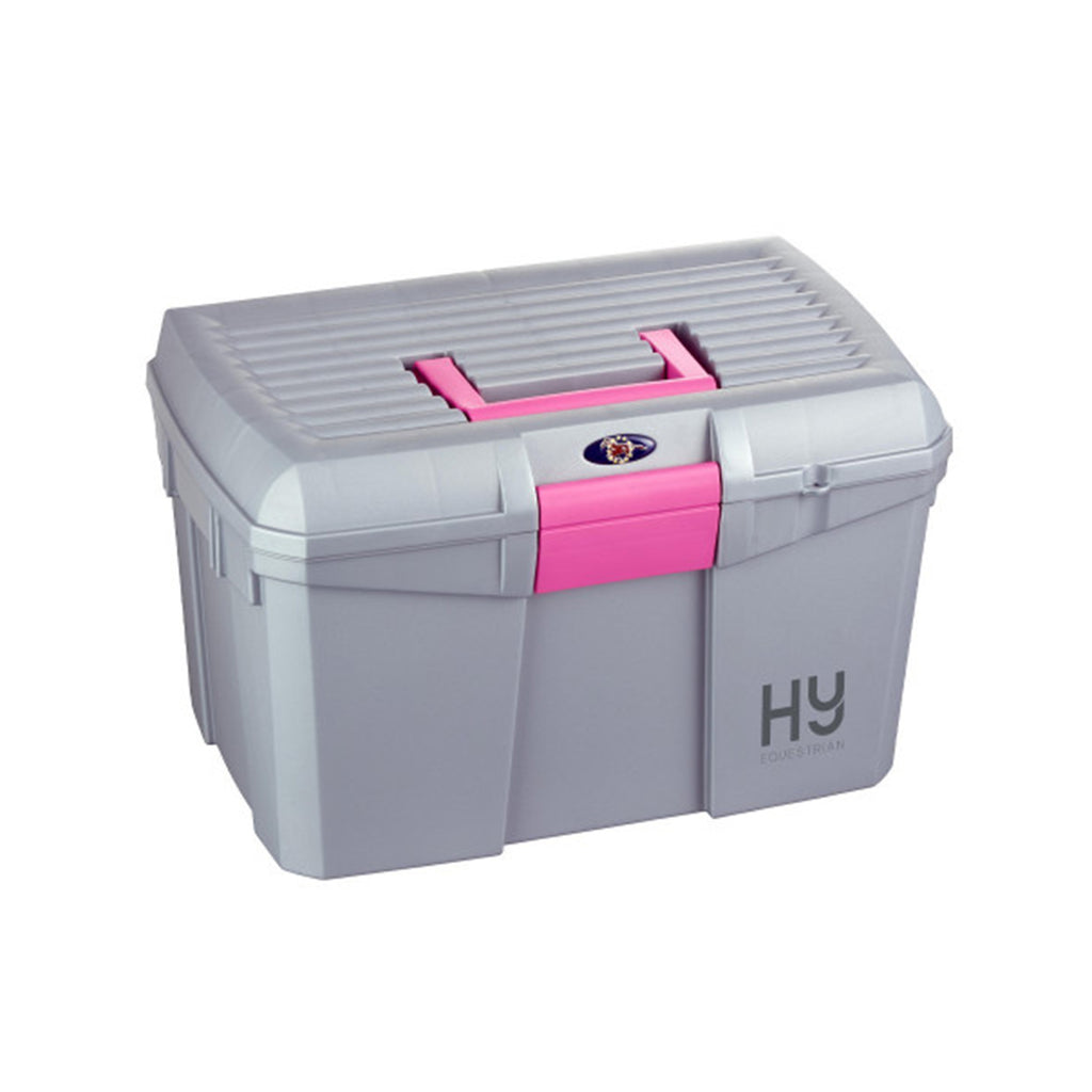 Hy Equestrian Tack Box - Opal Grey