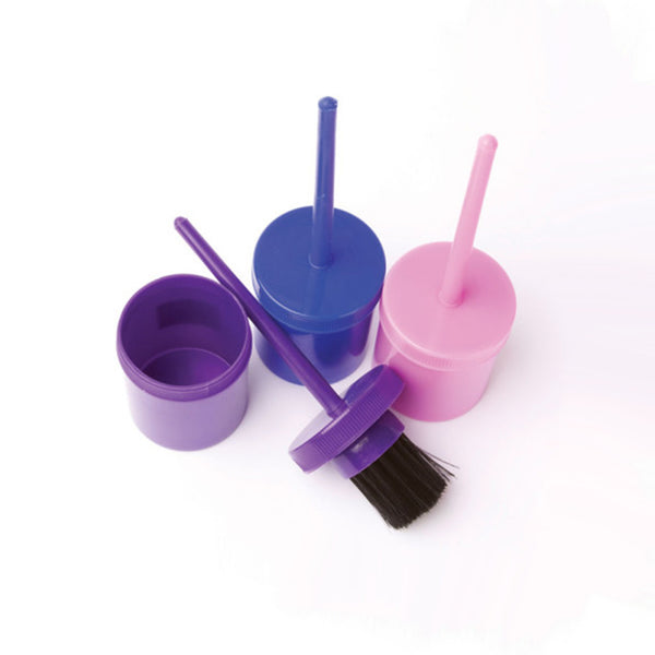 Lincoln Hoof Oil Brush With Container - Pink