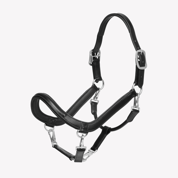 LeMieux Leather Grooming Headcollar - Black