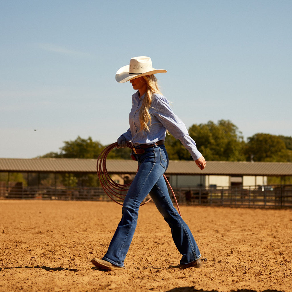 Ariat Ladies R.E.A.L. Perfect Rise Stretch Rosa Boot Cut Jean