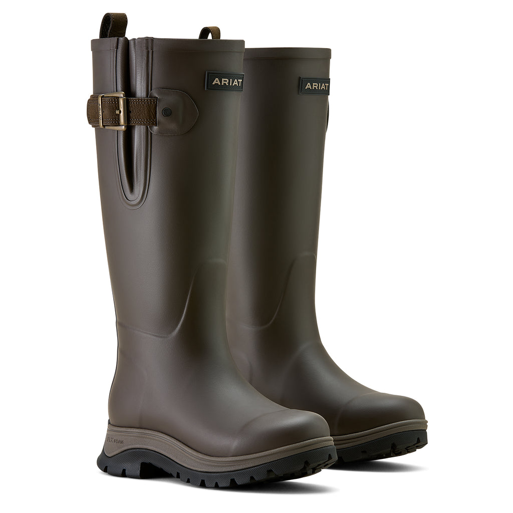 Ariat Ladies Woodstock Wellington - Bracken Brown