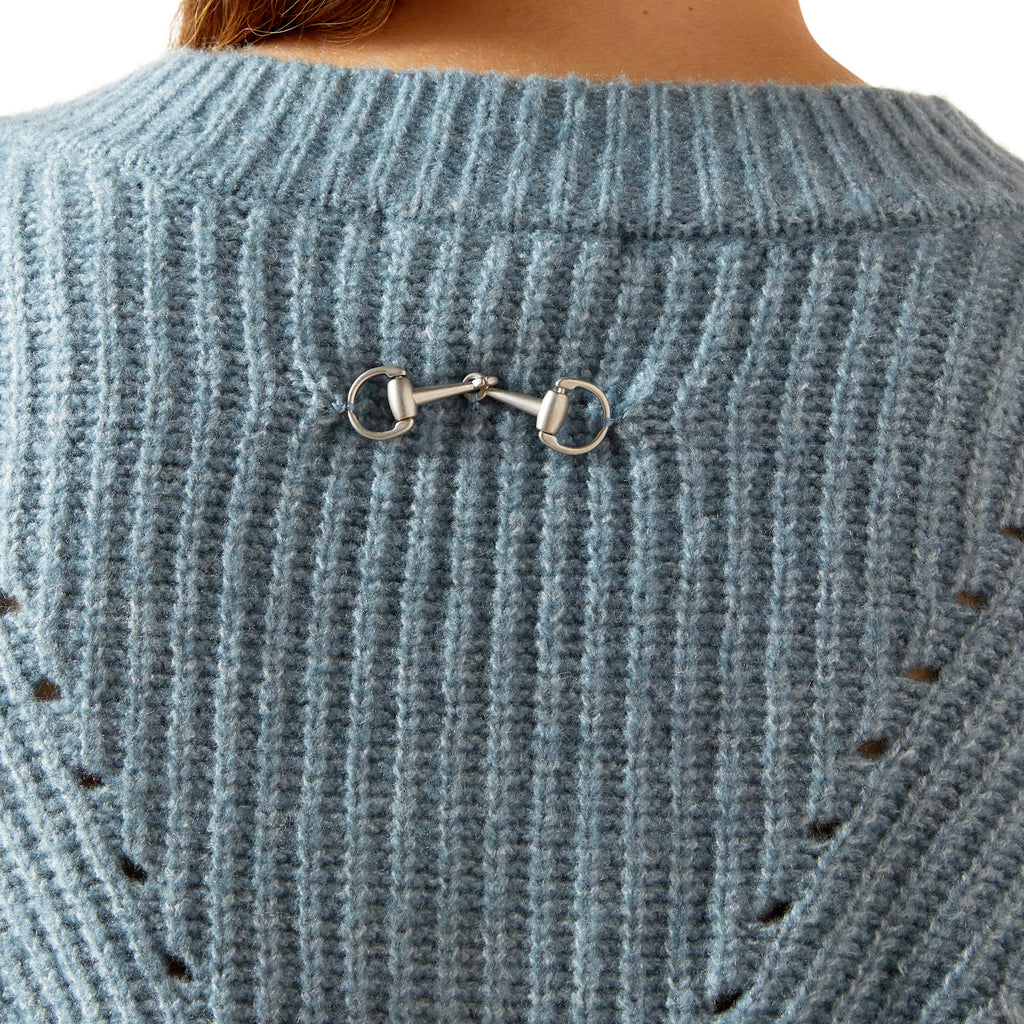 Ariat Ladies Blaydon Sweater - Spring Lake Heather
