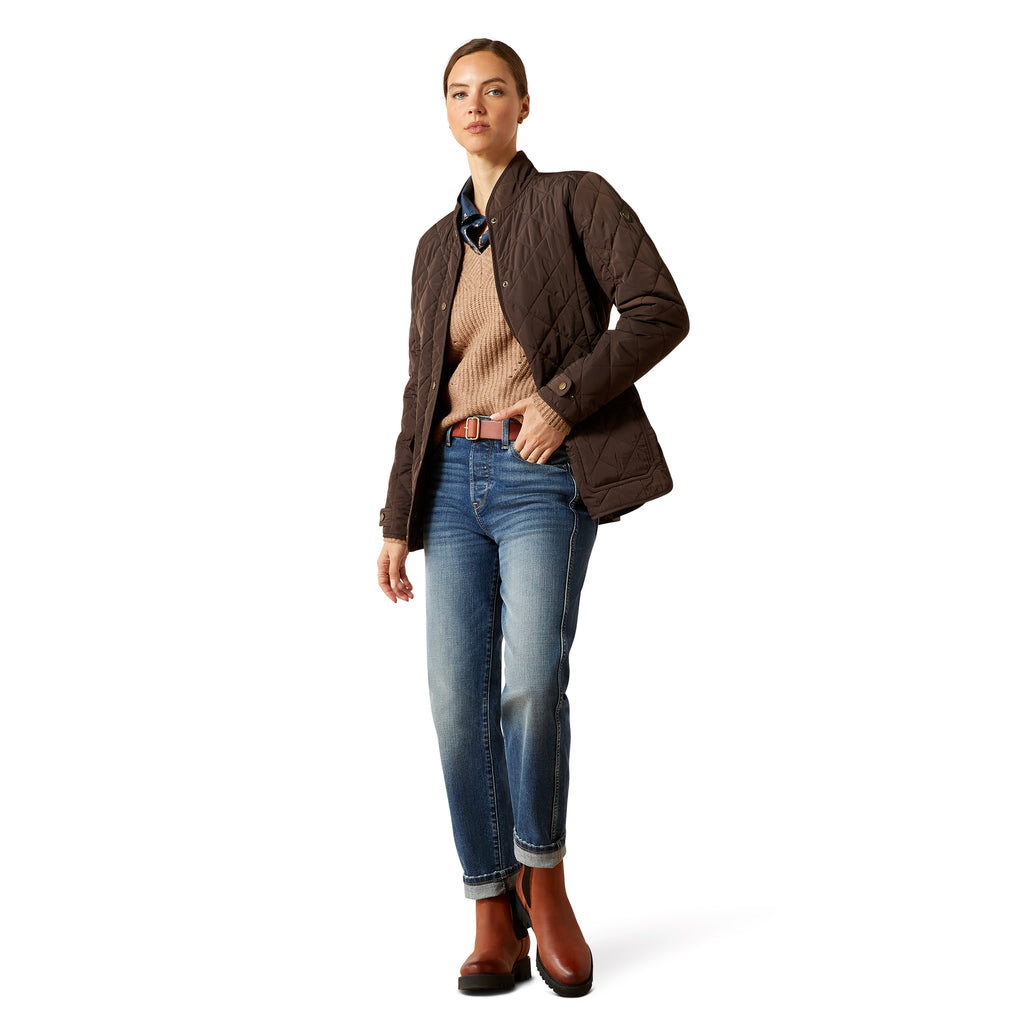 Ariat Ladies Woodside Jacket - Coffee Bean