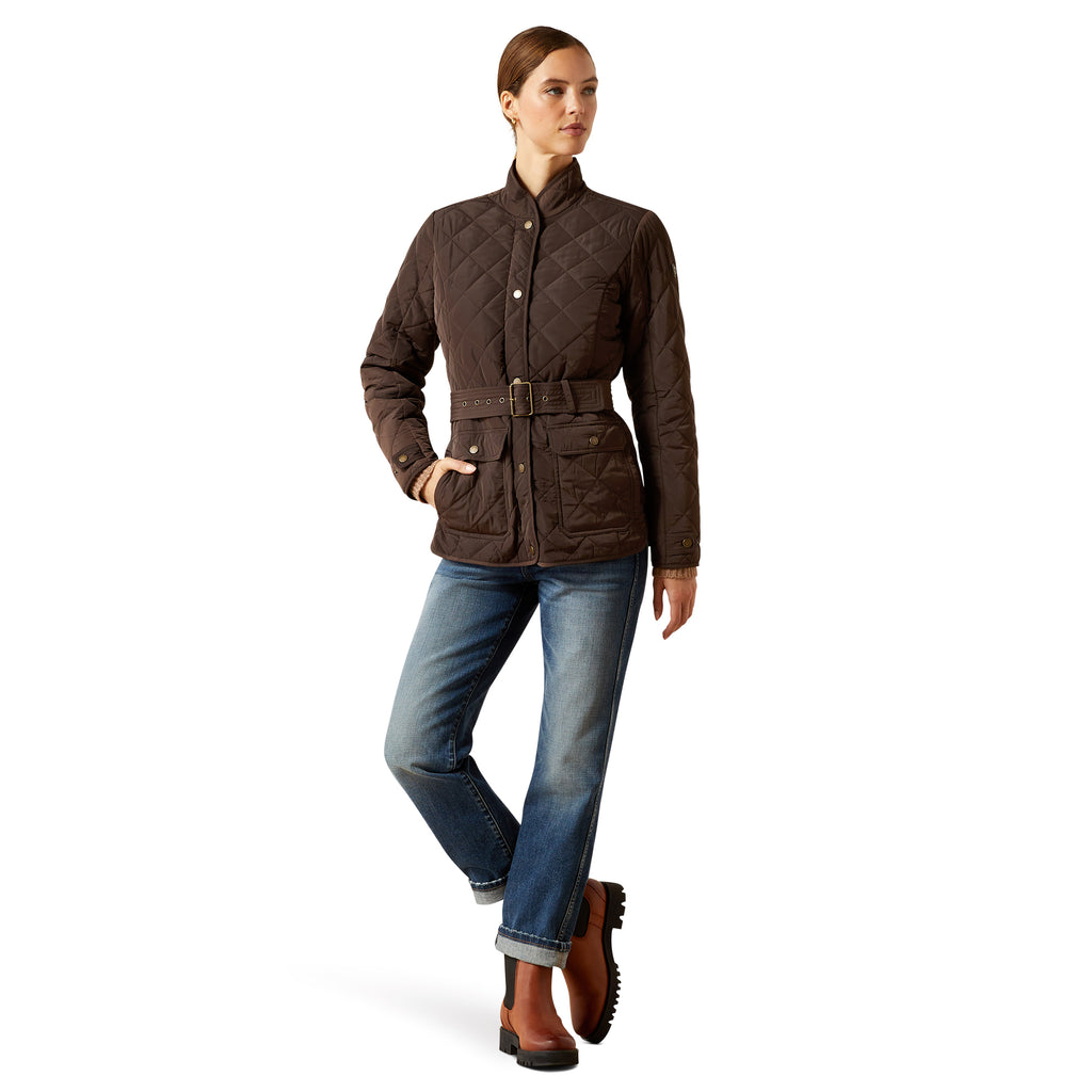 Ariat Ladies Woodside Jacket - Coffee Bean