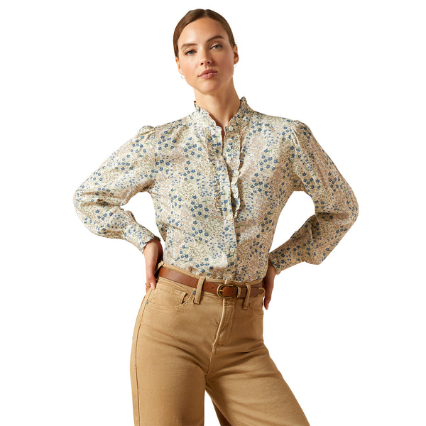 Ariat Ladies Cricklade Blouse - Floral Print