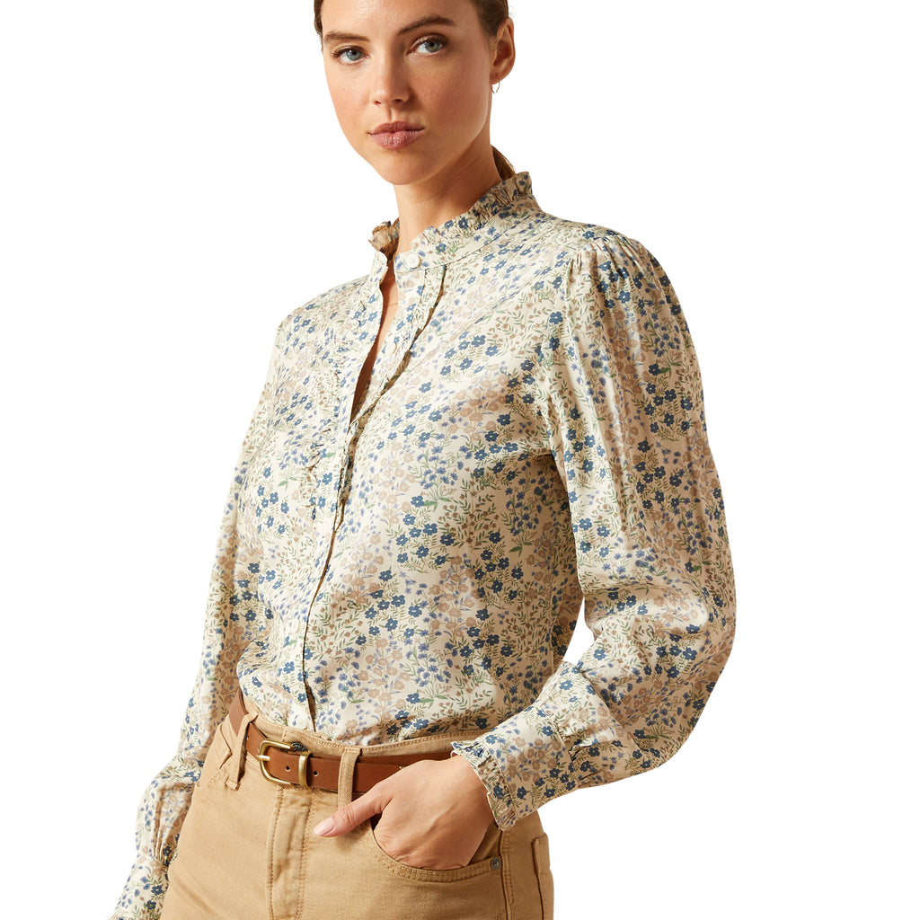 Ariat Ladies Cricklade Blouse - Floral Print