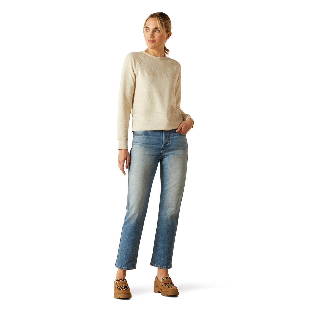 Ariat Ladies Martine Sweatshirt - Pelican Heather