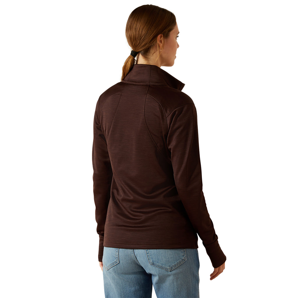 Ariat Ladies Team EQ 1/2 Zip Pullover - Java
