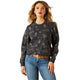 Ariat Ladies Essential Crew Sweatshirt - Black Heather