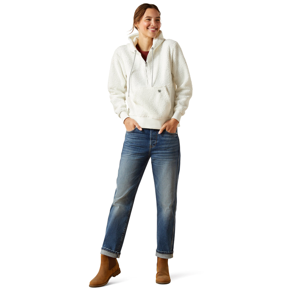 Ariat Ladies Orinda Hoodie - Star White