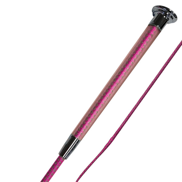Woof Wear Hi Vis Riding Whip - Pink