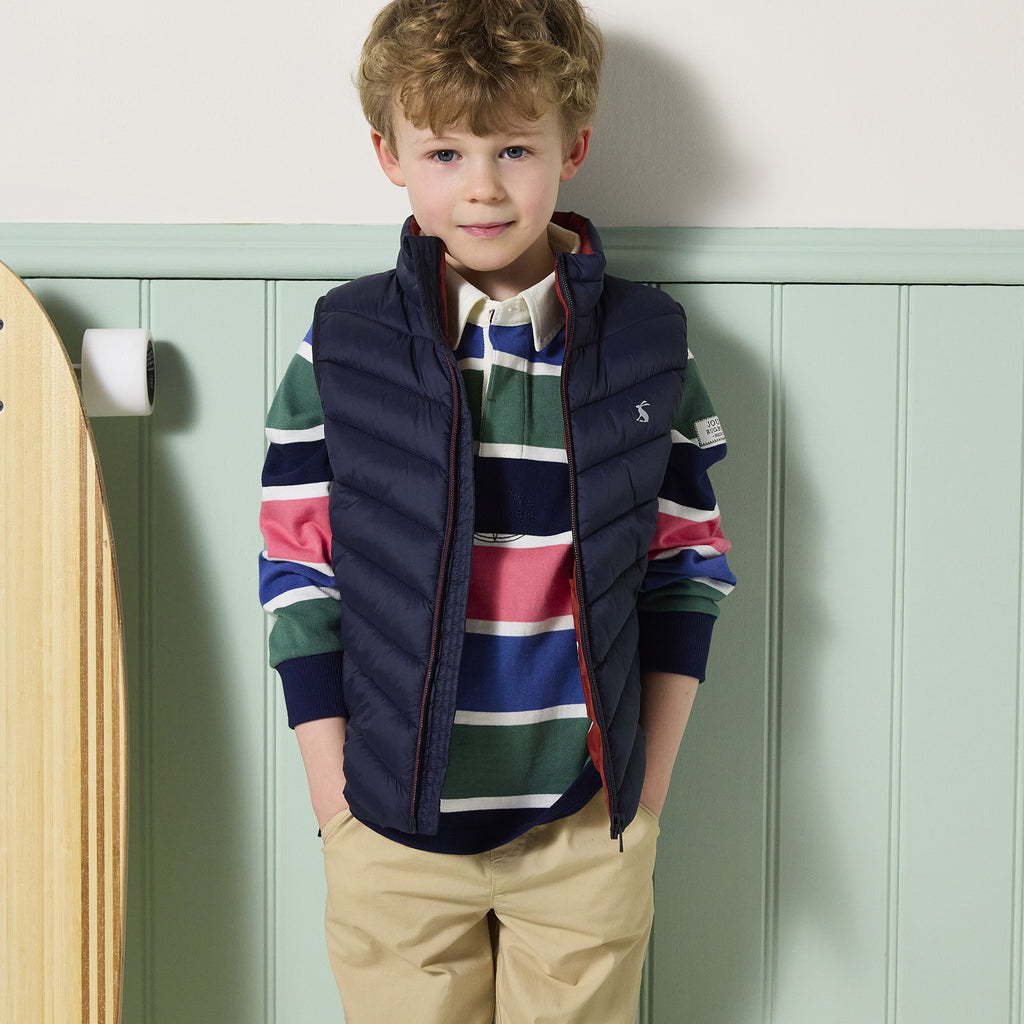 Joules Boys Crofton Gilet - Navy