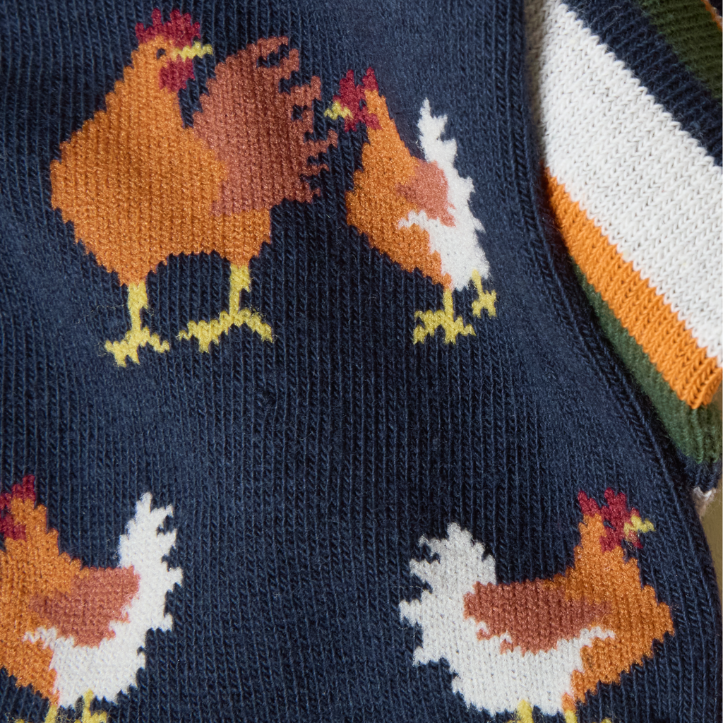 Joules Boys Eat Feet 3 Pack Socks