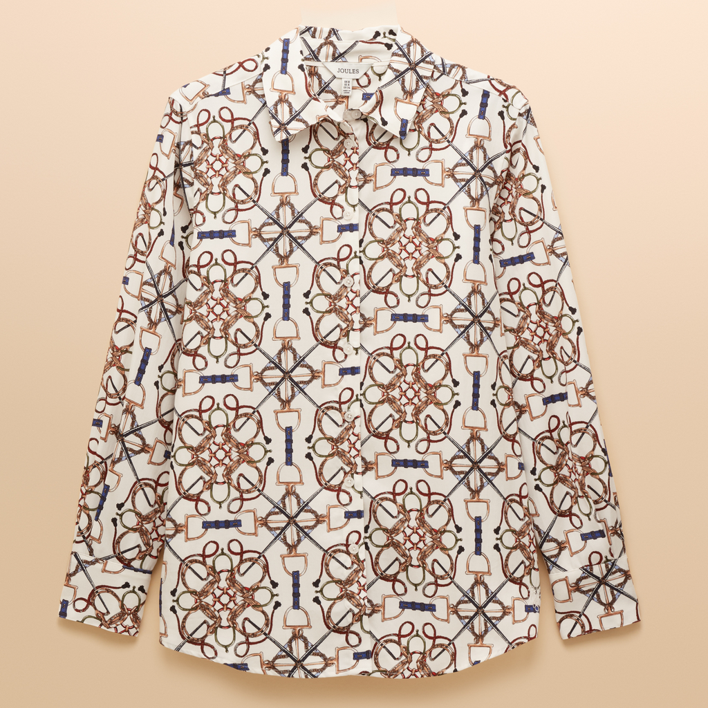 Joules Ladies Claudia Shirt - Cream