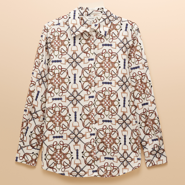 Joules Ladies Claudia Shirt - Cream