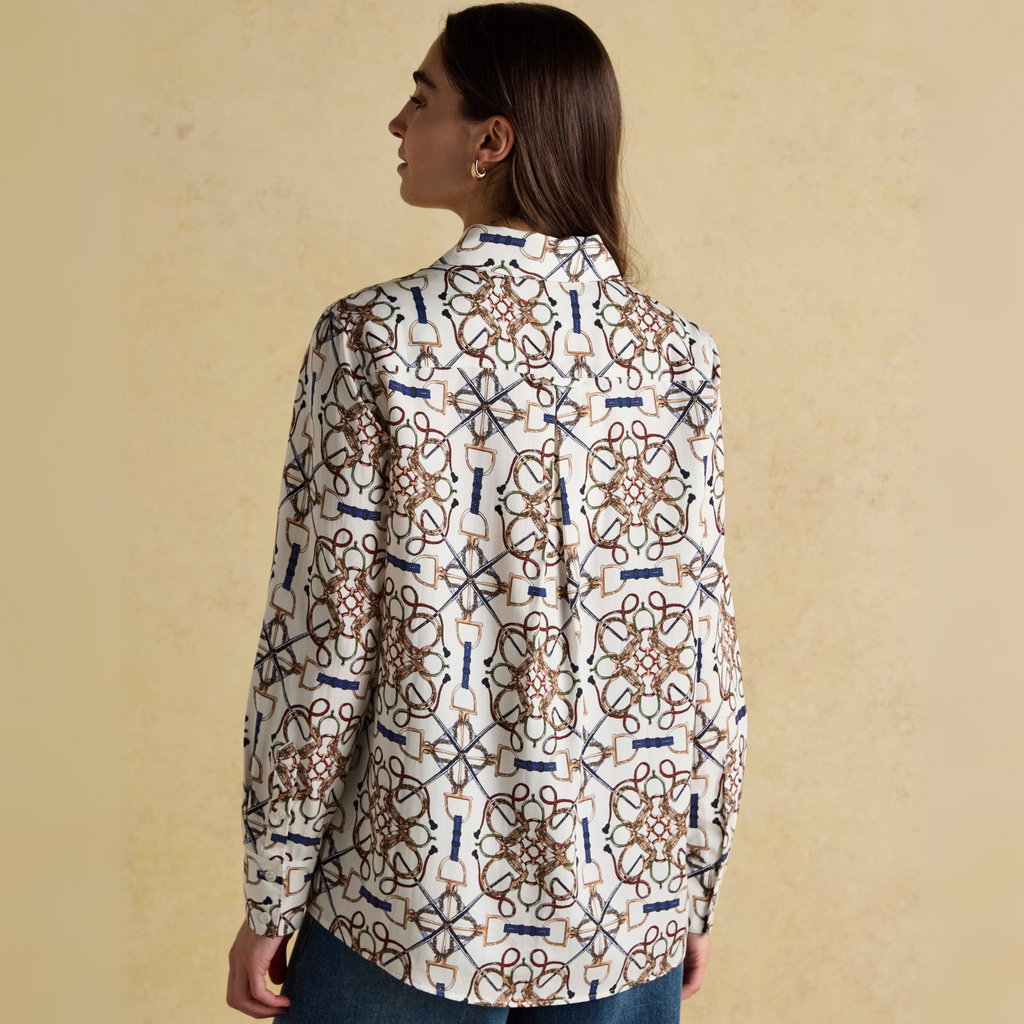 Joules Ladies Claudia Shirt - Cream