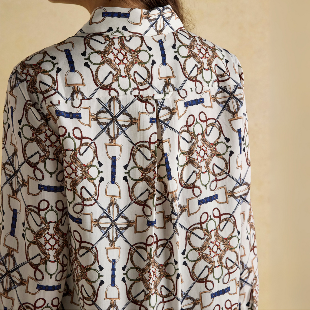 Joules Ladies Claudia Shirt - Cream