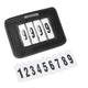 Velociti Saddlecloth 4 Number Holder - Black