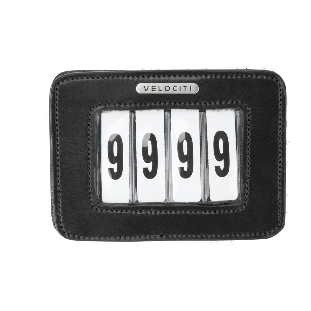Velociti Saddlecloth 4 Number Holder - Black