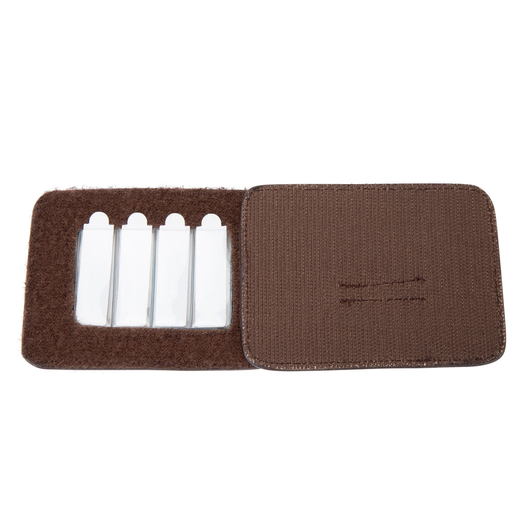 Velociti Saddlecloth 4 Number Holder - Havana