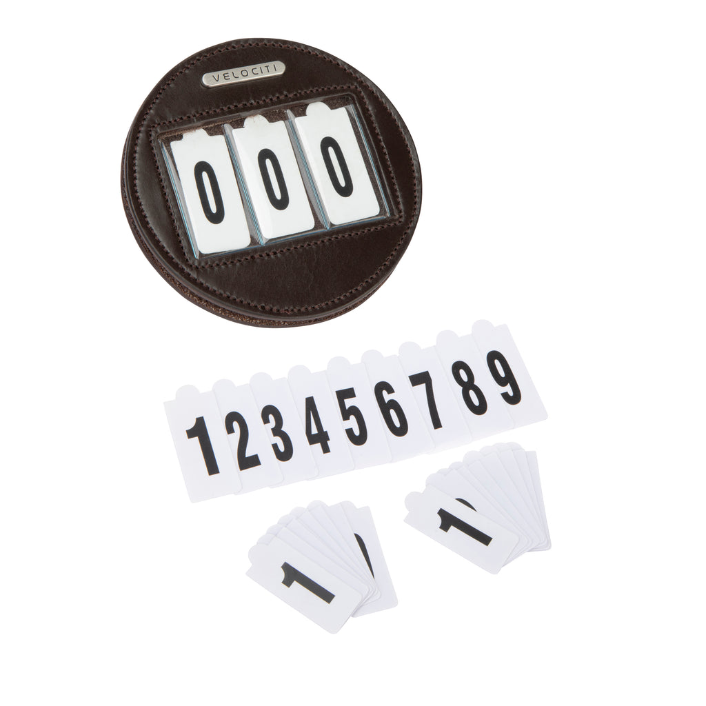 Velociti Round Number Holder - Havana