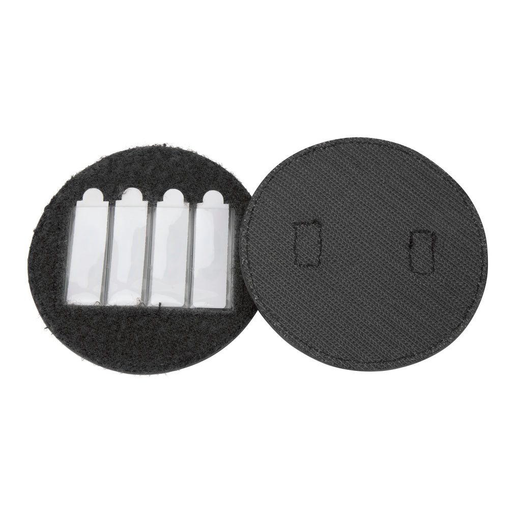 Velociti Round 4 Number Holder - Black