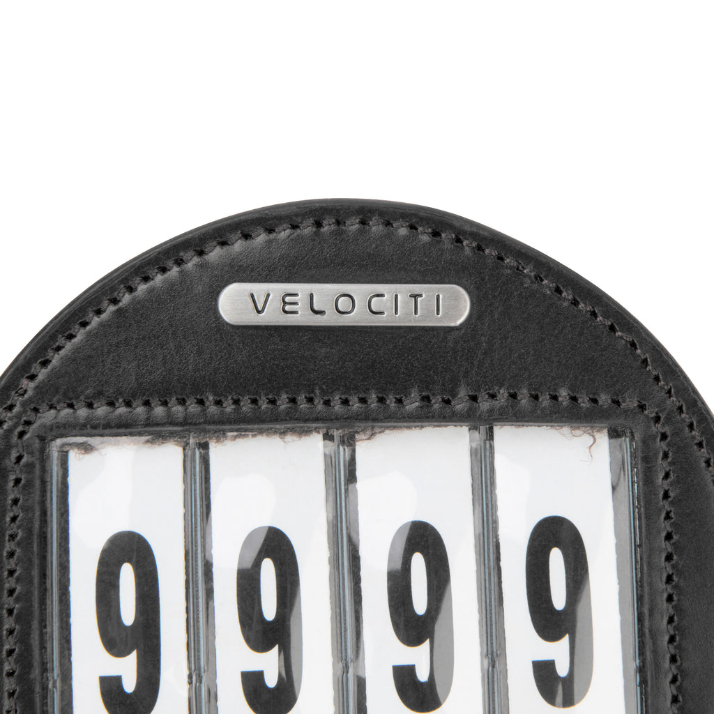 Velociti Round 4 Number Holder - Black