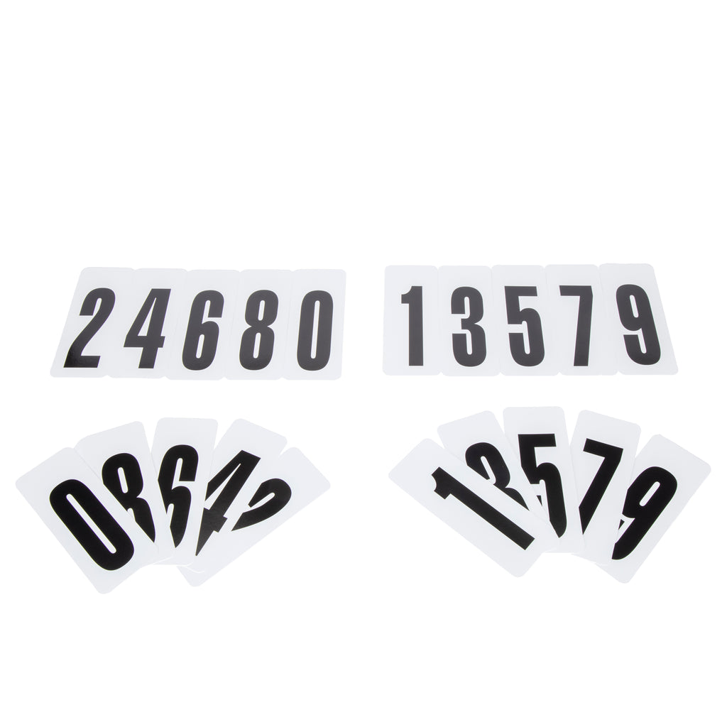 Aubrion Number Bib Set - Black