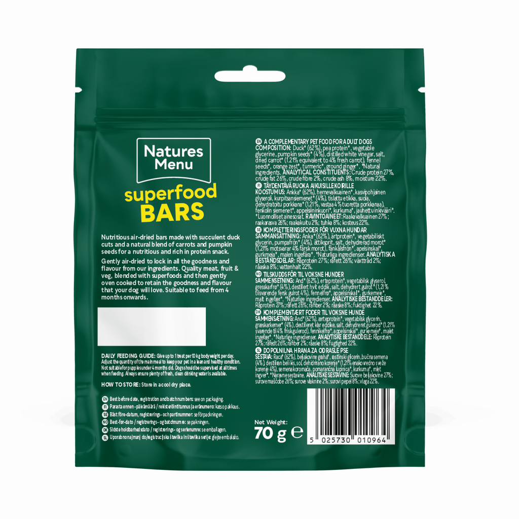 Country Hunter Superfood Bars - Duck
